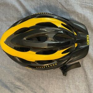 Giro Black and Yellow Cycling Helmet